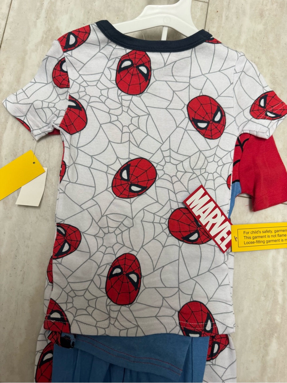 Marvel Spider-Man Pajamas  4 Piece Set NWT SiZe 5T
